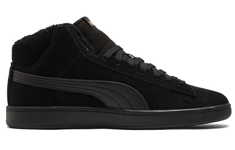 PUMA Smash v2 Mid Winter 'Black Team Gold' 375870-02