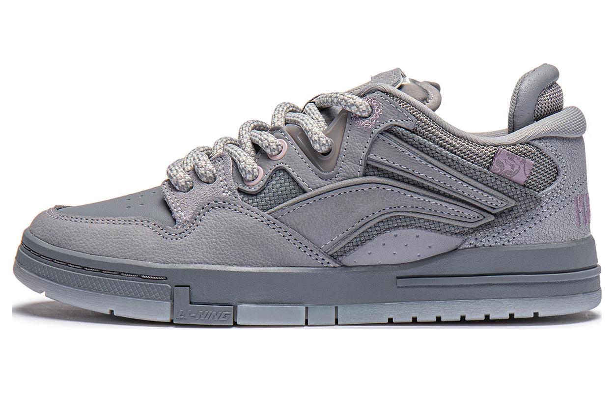 (WMNS) Li-Ning Wave Pro x Pleasures 'Dark Grey' AECT066-2