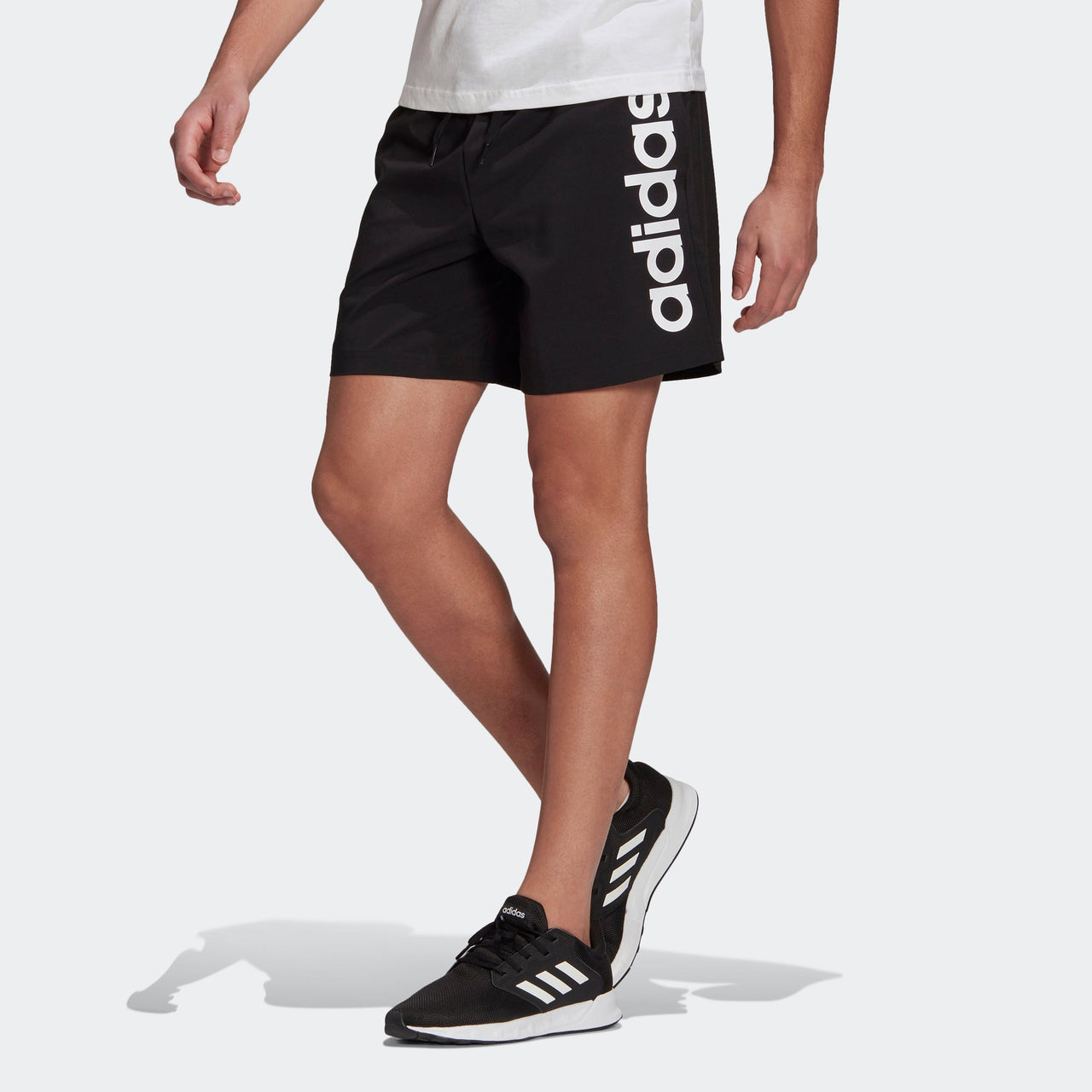 adidas Lin Chelsea Logo Shorts Men's Black GK9607