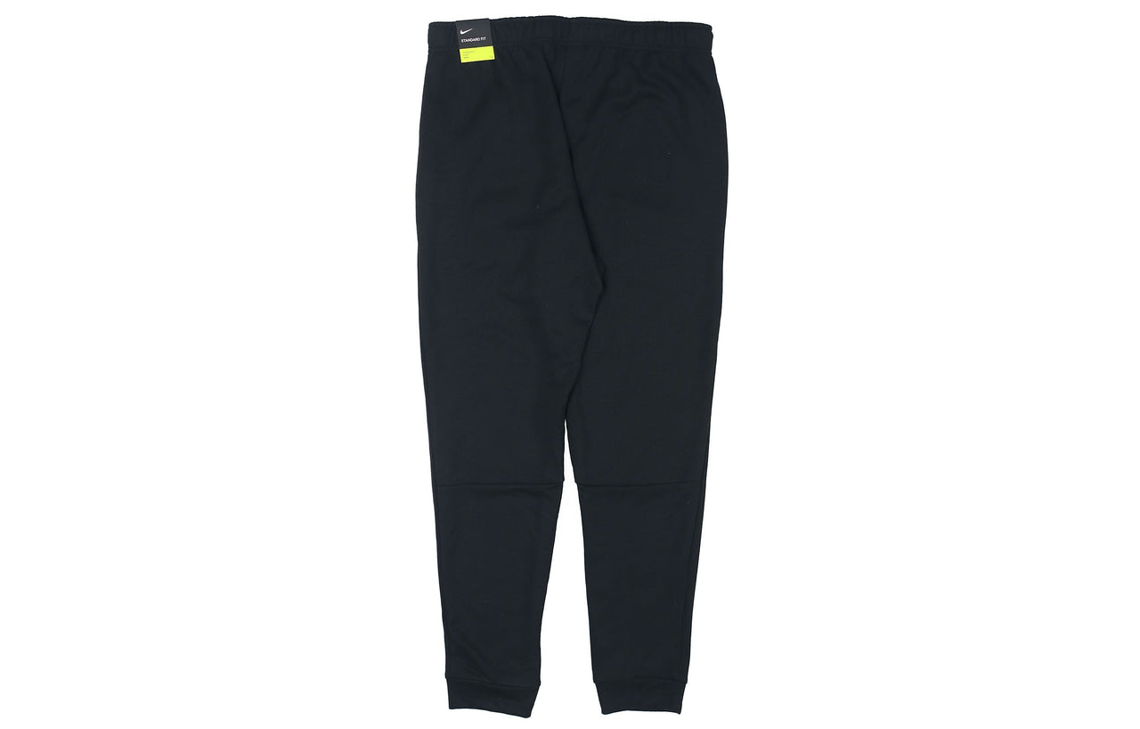 Nike Casual Sports Logo Solid Color Bundle Feet Pants Black DB4218-010