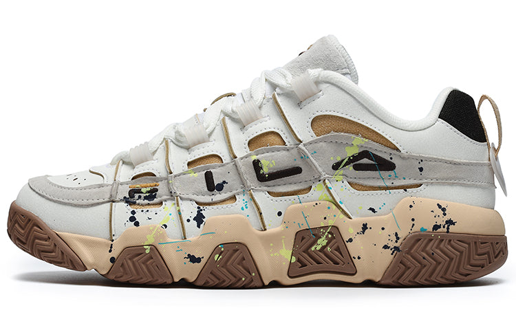 FILA FUSION ADE Barricade Sneakers 'White Brown' T12M233206FWB