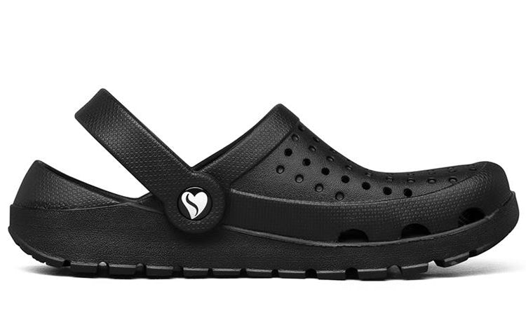 (WMNS) Skechers Footsteps Clogs 'Black' 111070-BBK