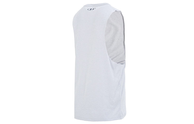 Under Armour Project Rock Brahma Bull Tank 'Grey Blue' 1371215-011