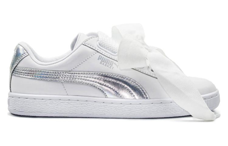 (WMNS) PUMA Basket Heart Explosive 'White' 363626-02