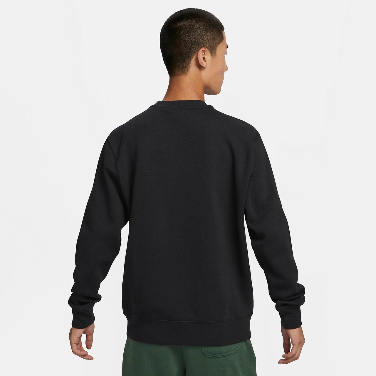 Nike Sportswear Club Fleece Crew Sweatshirt 'Black' FB8436-010
