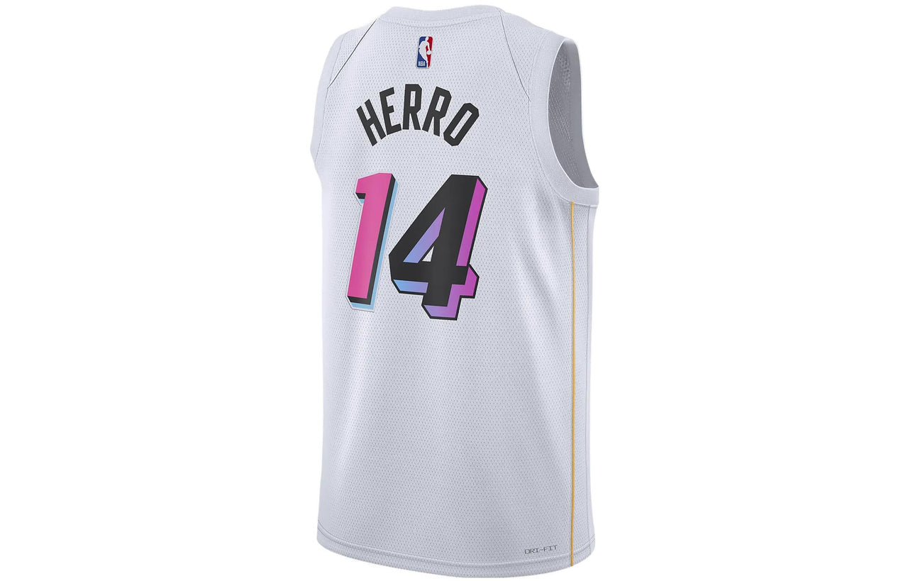 Nike Dri-FIT NBA Miami Heat Tyler Herro City Edition 2022/23 Swingman Jersey DO9599-102