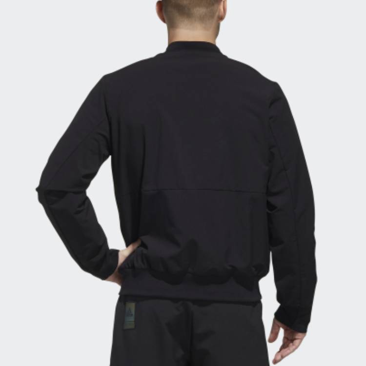 adidas Pilot Sports Baseball Jacket Men Black FM9415