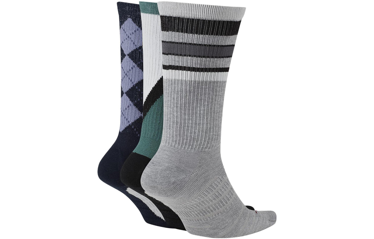 Nike SB Everyday Max Lightweight Mid-calf skate socks (3 pairs) 'Multi Color' SK0096-967