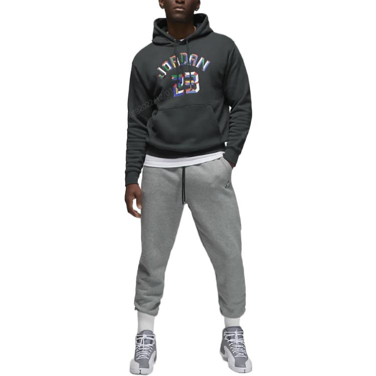 Air Jordan Zone 23 Hoodie 'Black' DX4256-045