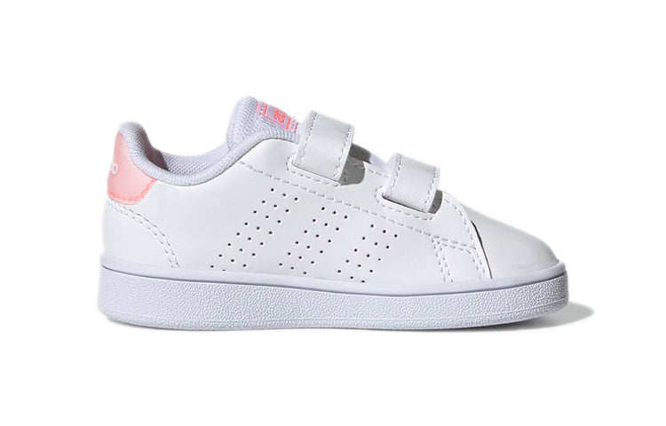 (TD) adidas Advantage Shoes 'White Pink' GW0454