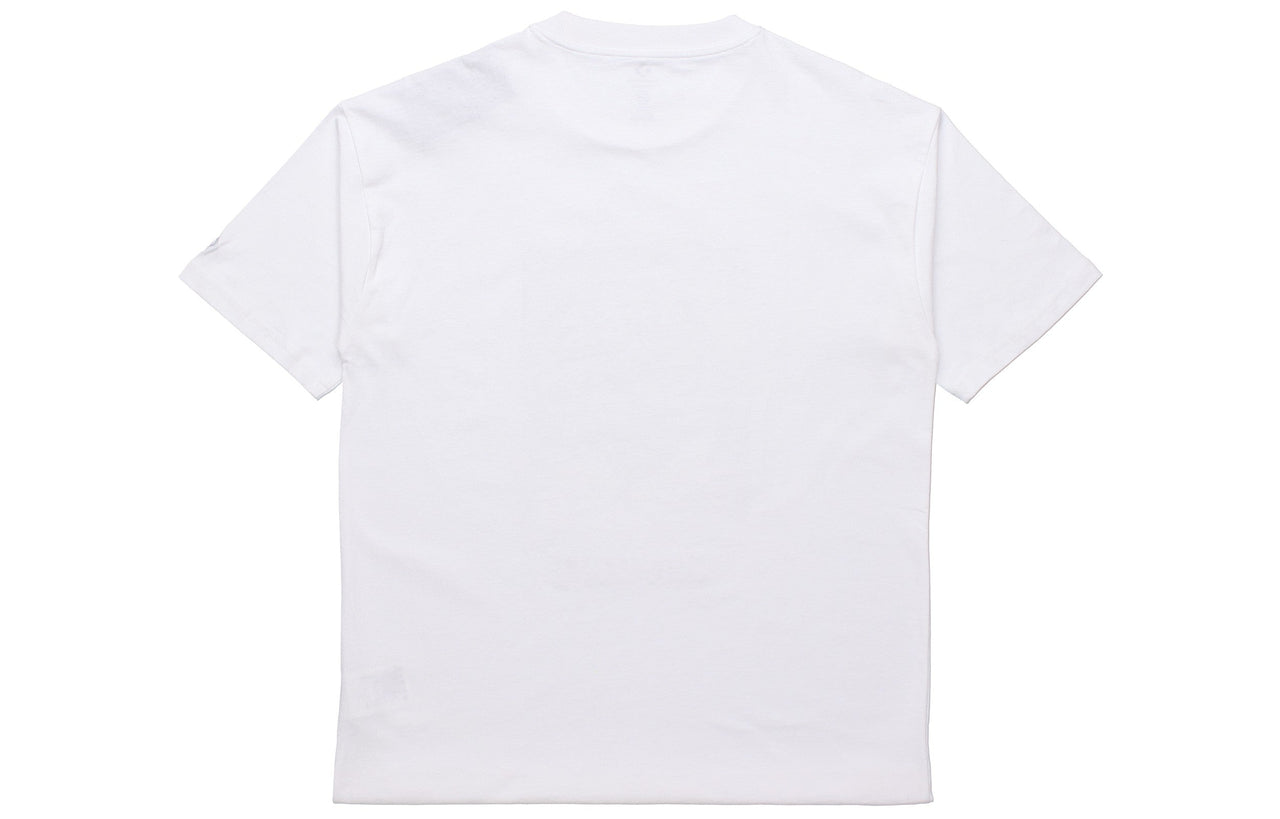 Converse Chuck Taylor Washed Archive Basketball T-Shirt 'White' 10022903-A02