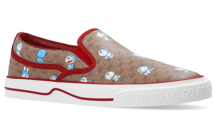 (WMNS) Gucci x Doraemon GG Sneakers 'Brown Red' 655024-2TU30-8968