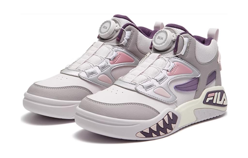 (GS) FILA BOA Sportswear Sneakers 'Grey Pink White' K15B341305FRR