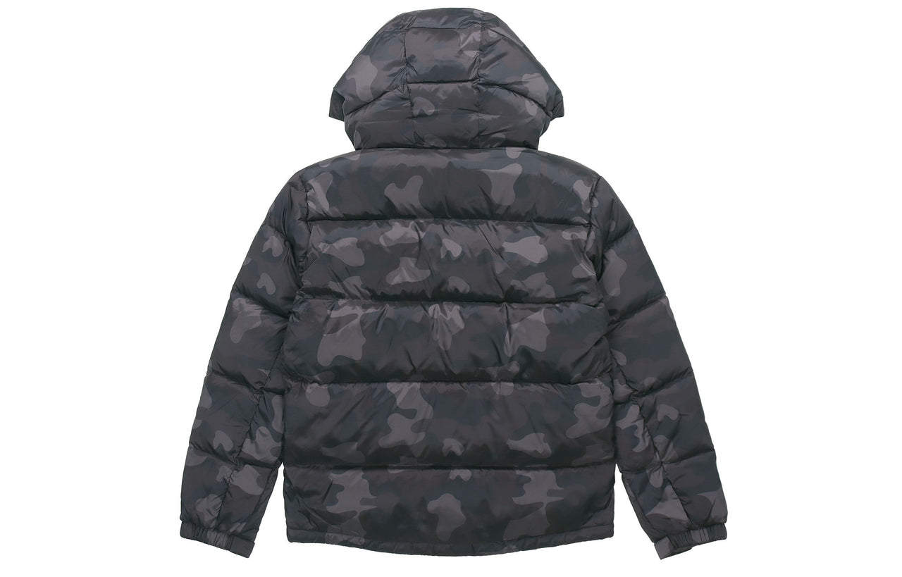 New Balance Winter Camouflage Down Parka 'Grey Black' NPA4S021MIX