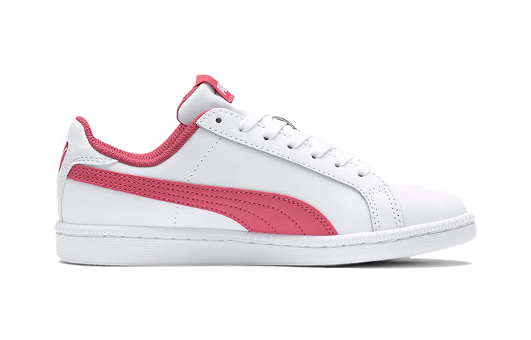 PUMA Smash White/Pink Jr. 360162-14