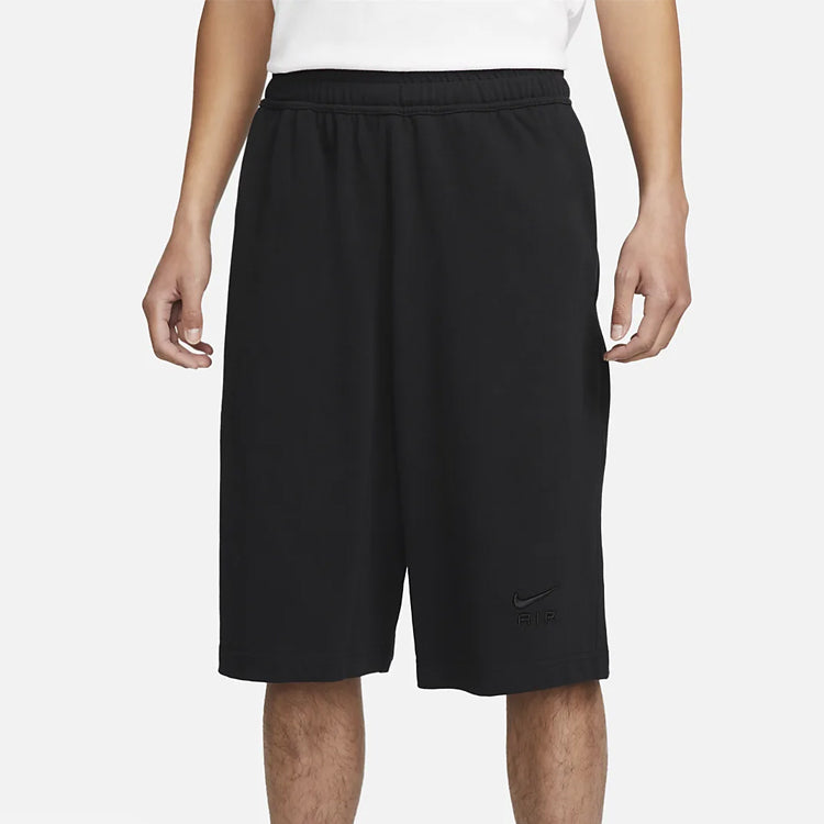 Nike Air Oversized Fleece Shorts 'Black' DX0155-010