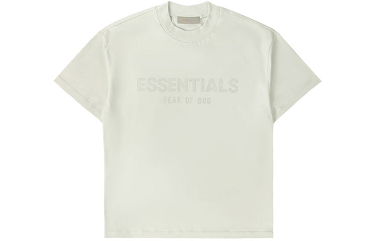 Fear of God Essentials FW21 3D Logo Tee 'Mozzarella' 125BT212081F