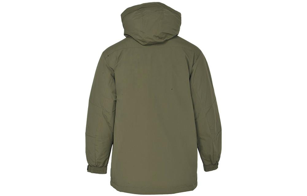 Converse Premium Windproof Mid Down Jacket 'Olive Green' 10023775-A02