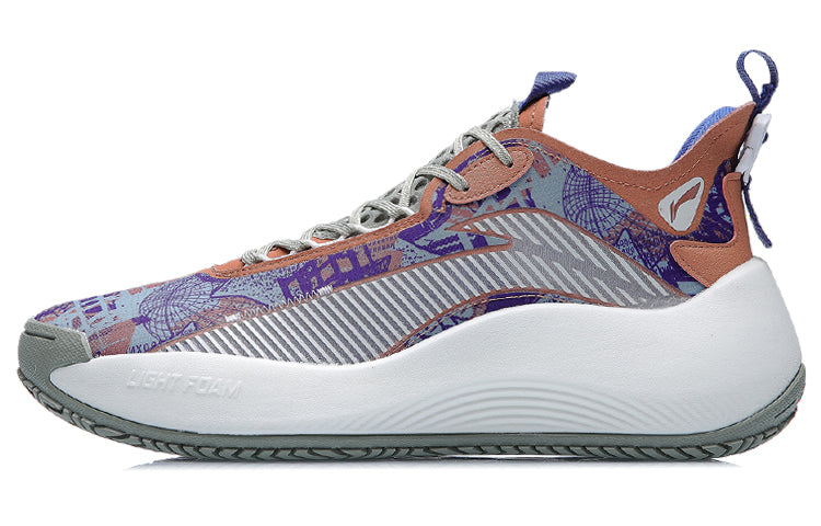 Li-Ning BadFive 1 'Orange Purple White' AGBR001-5