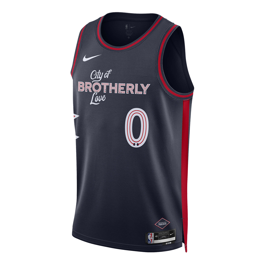 Nike Dri-FIT NBA Swingman Jersey 2023/24 City Edition 'Philadelphia 76ers Tyrese Maxey' DX8515-421