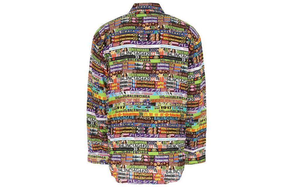 Balenciaga Ad Banners Minimal Shirt 'Multicolor' 681812TML178470