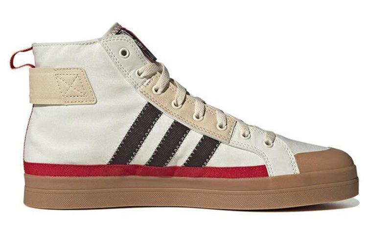 adidas neo City Canvas Hi 'Black White' HQ4628