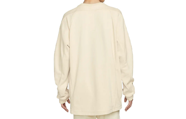 Men's Nike ESC Series Knit Round Neck Pullover Yellow DH2707-790
