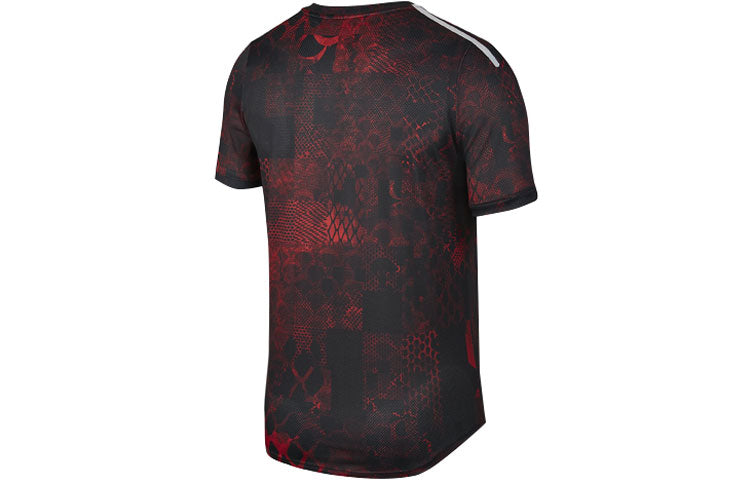 Nike x LPL Crossover TES Printing Breathable Quick Dry Casual Short Sleeve Gym Red DC6468-017