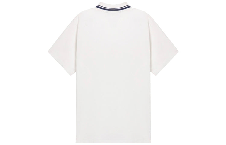 New Balance Classic Short Sleeve Polo Shirts 'White' AMT01983-WT