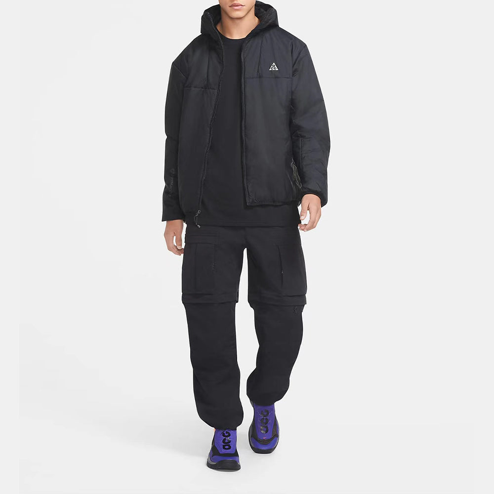 Nike ACG 4th Horseman Puffer Jacket Colorblock Alphabet Black CV0639-010