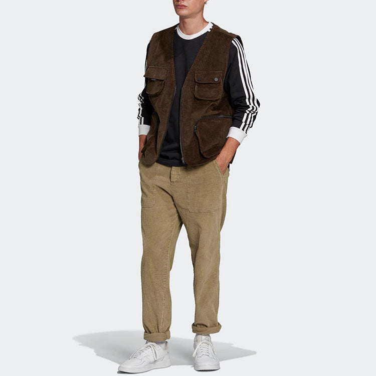 adidas originals Casual Cozy Round Neck Black GN3478