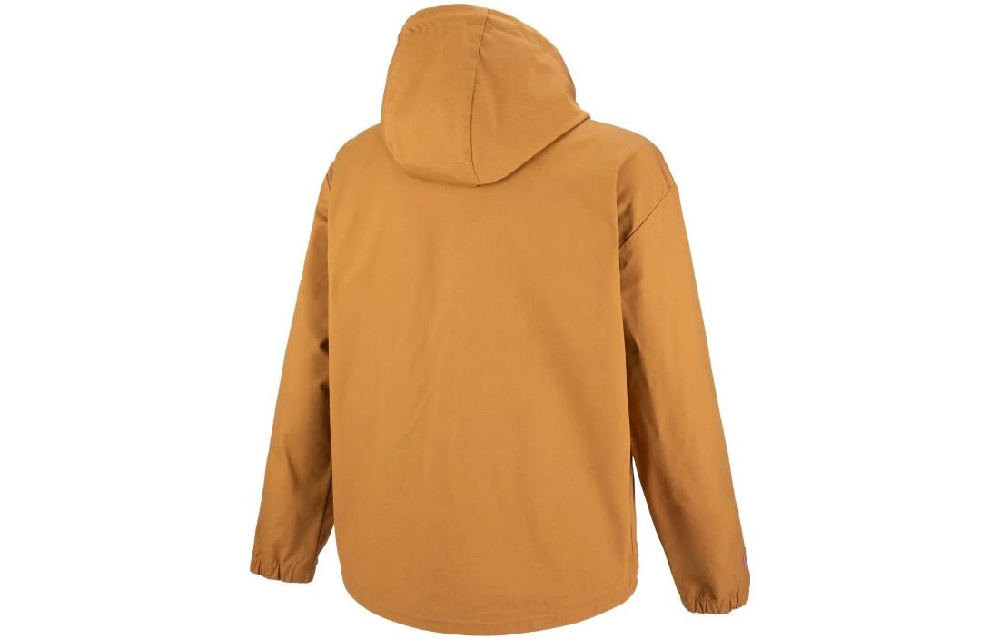 PUMA Windbreaker Hoodied Jacket 'Brown' 537523-74