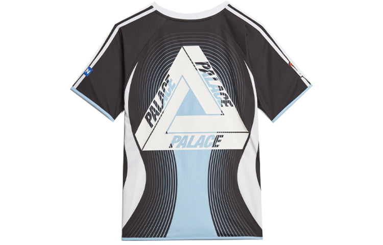 adidas x Palace Sports Soccer/Football Short Sleeve Couple Style Black GL7171