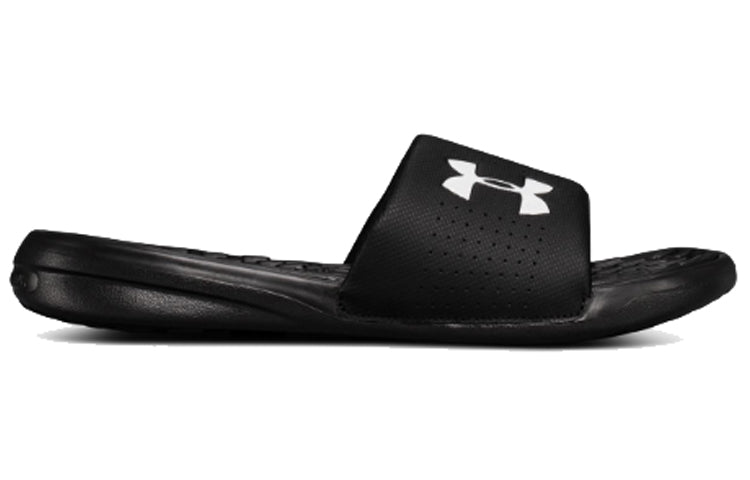 Under Armour Playmaker Fixed Strap Slippers Black 3000061-001