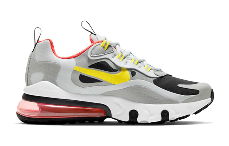 (GS) Nike Air Max 270 React 'Smoke Grey High Voltage' BQ0103-023