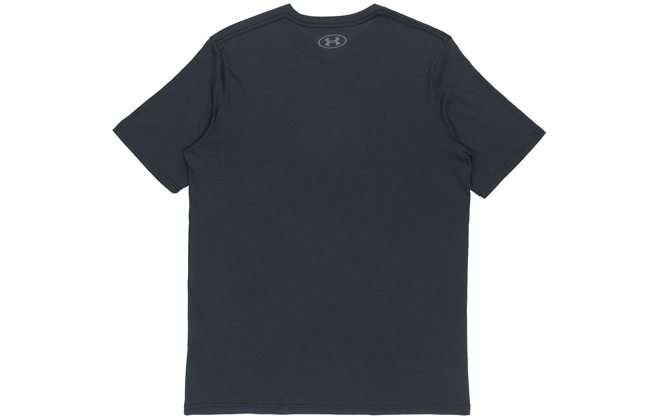 Men's Under Armour Team Issue Wordmark Casual elastic Printing Short Sleeve Black 1329582-004