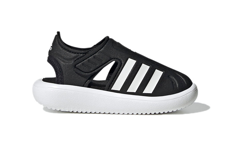 (TD) adidas Summer Closed Toe Water Sandal I 'Black White' GW0391