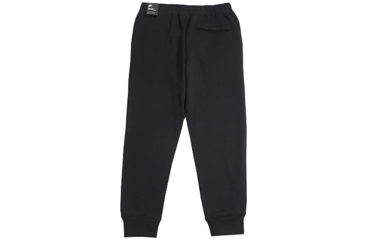 Nike Sports Fleece Lined Knit Bundle Feet Casual Long Pants Black BV5100-010