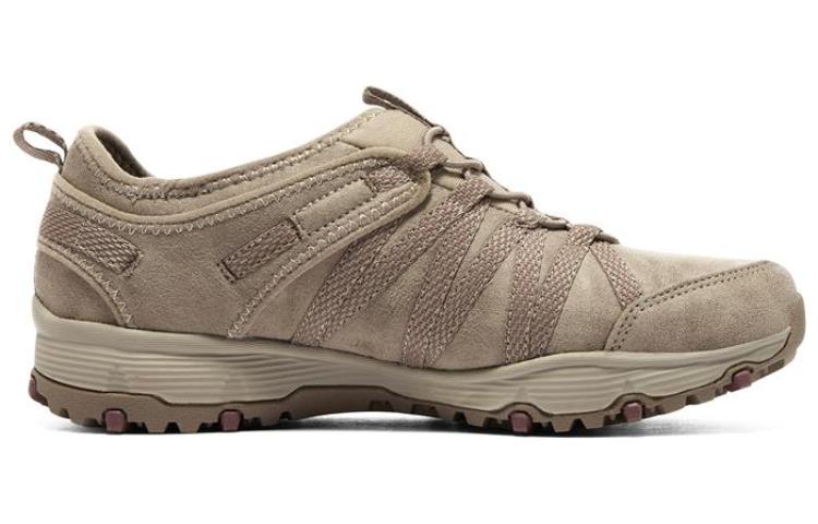 (WMNS) Skechers Seager Hiker 'Flowerette - Dark Taupe' 158420-DKTP