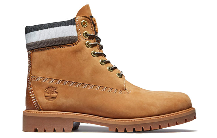 Timberland Heritage 6 Inch Waterproof Boot 'Wheat Nubuck with Black' A2GYX231