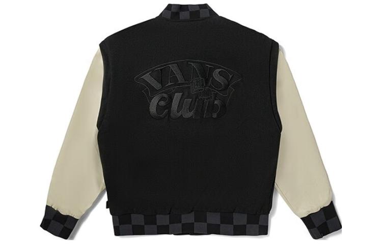 Vans Logo Baseball Jacket 'Black' VN000928BLK