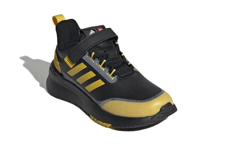 (GS) adidas LEGO x Racer TR Little Kid 'Black Equipment Yellow' GW4002