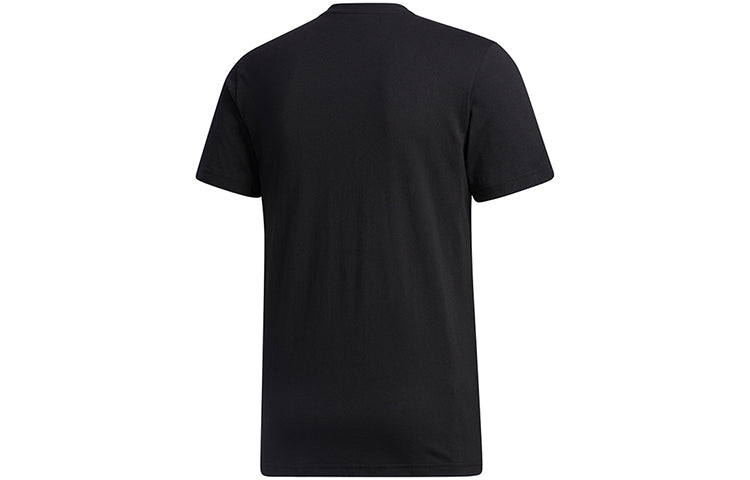 adidas M Foil Box T Printing Short Sleeve Black FM6254