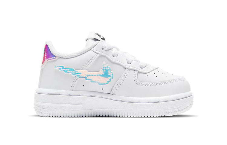 (TD) Nike Air Force 1 LV8 'Digital Swoosh - White' CW1582-100