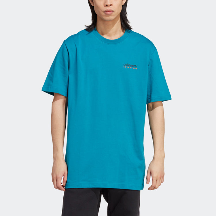 adidas Adventure Mountain Back Tee 'Active Teal' IC2362
