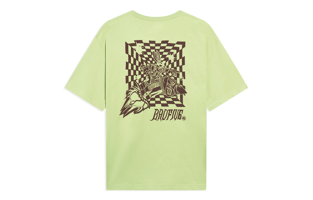 Li-Ning BadFive Graphic T-shirt 'Moss Green' AHST009-6