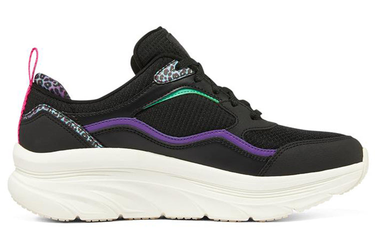 (WMNS) Skechers DLux Walker 'Black Multi' 896059-BKMT