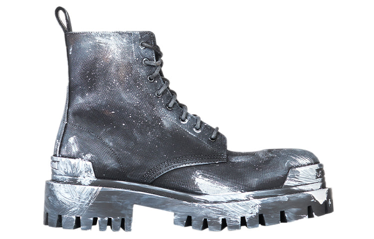 Balenciaga Strike Boots 'Grey Silver' 670633W2DY21090