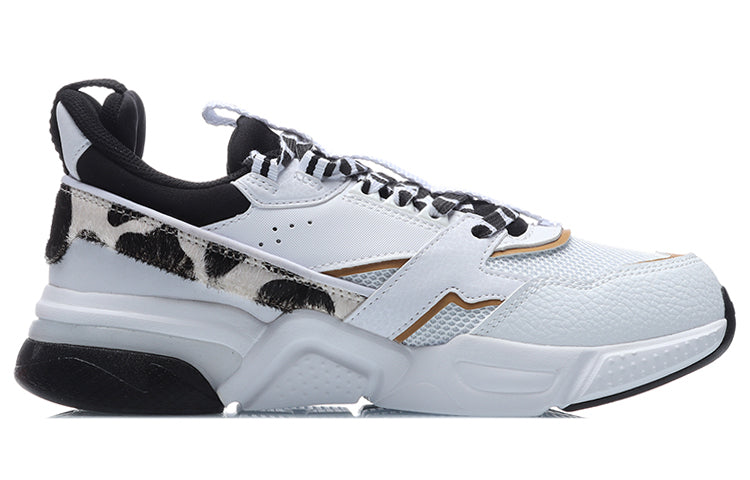 (WMNS) Li-Ning 001 Classic Low 'White Black' AGCR032-4