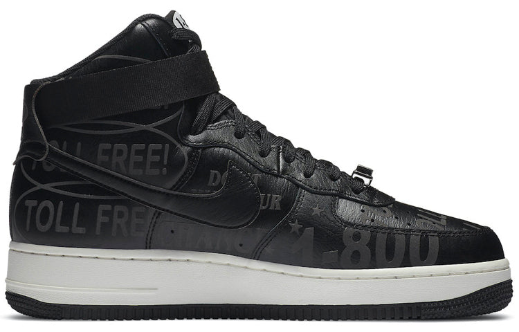 Nike Air Force 1 High '07 Premium 'Toll Free Pack - Black' CU1414-001